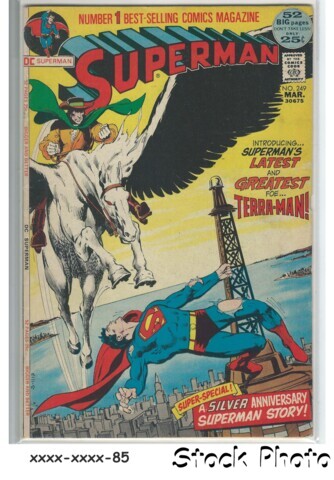 Superman #249 © March 1972, DC Comics